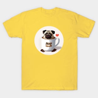 Pug in a mug T-Shirt